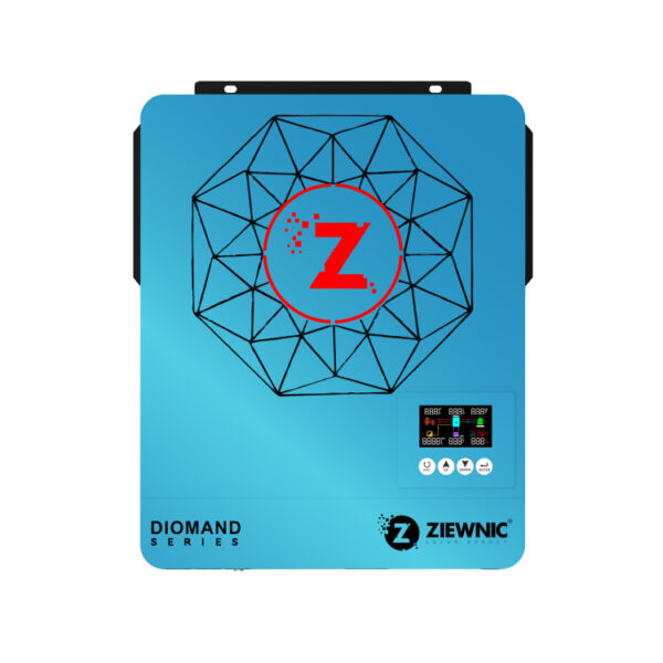 Ziewnic 6.5kW 48V Hybrid Solar Inverter, 160A MPPT, 8500W PV Input, Wi-Fi/GPRS