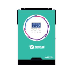 Ziewnic 6.5kW 48V Dual MPPT Hybrid Solar Inverter, 160A Solar Charge, 60A AC Charge