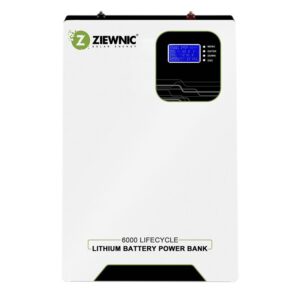 5.12kWh 51.2V 100Ah LiFePO4 Battery, 8000+ Cycles, 16 Units Parallel, Built-in Wi-Fi